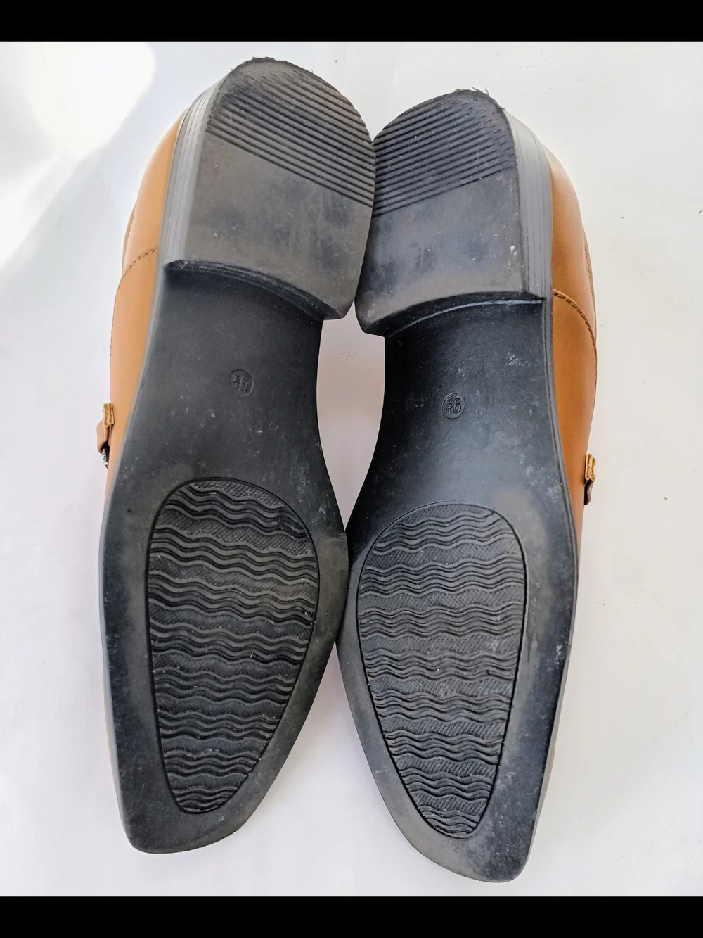 Perry Ellis Portfolio Men's Slip-On Loafers Dress Shoes Tan Brown Size 9.5